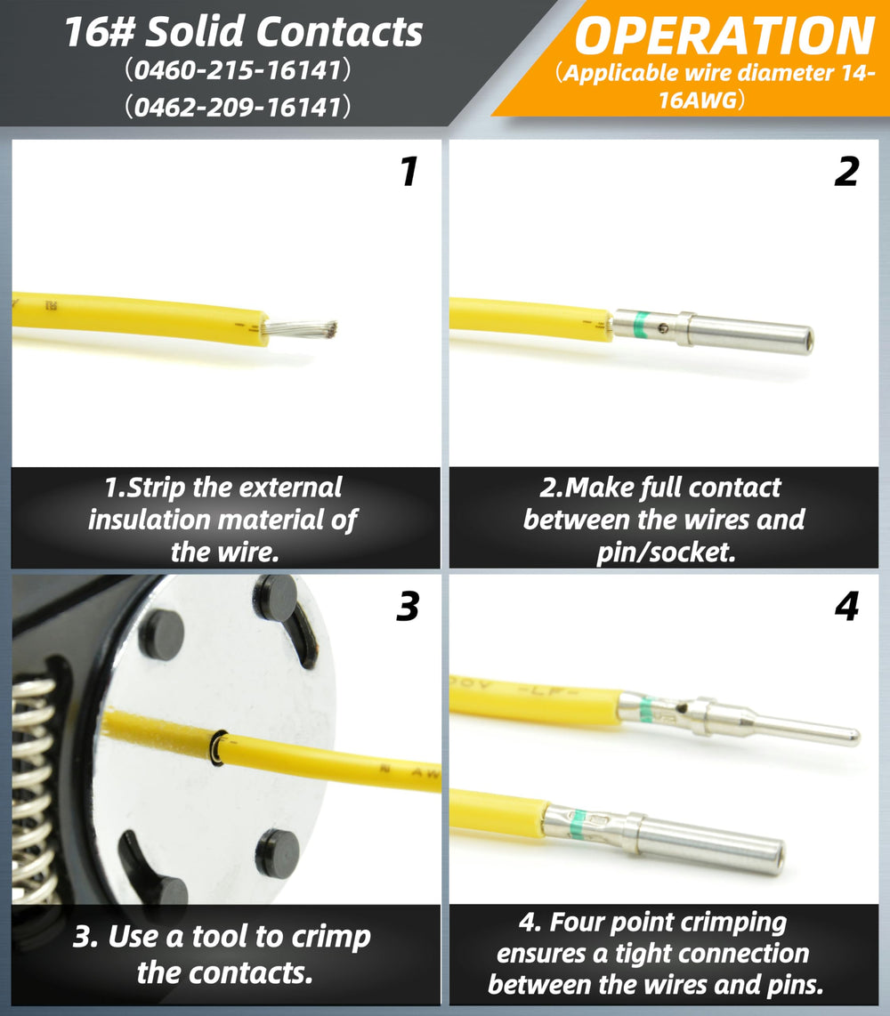 ALFOCI crimp and solder terminals reduce resistance and corrosion