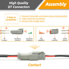 Bonus sealing plugs and mounting brackets for organized installations