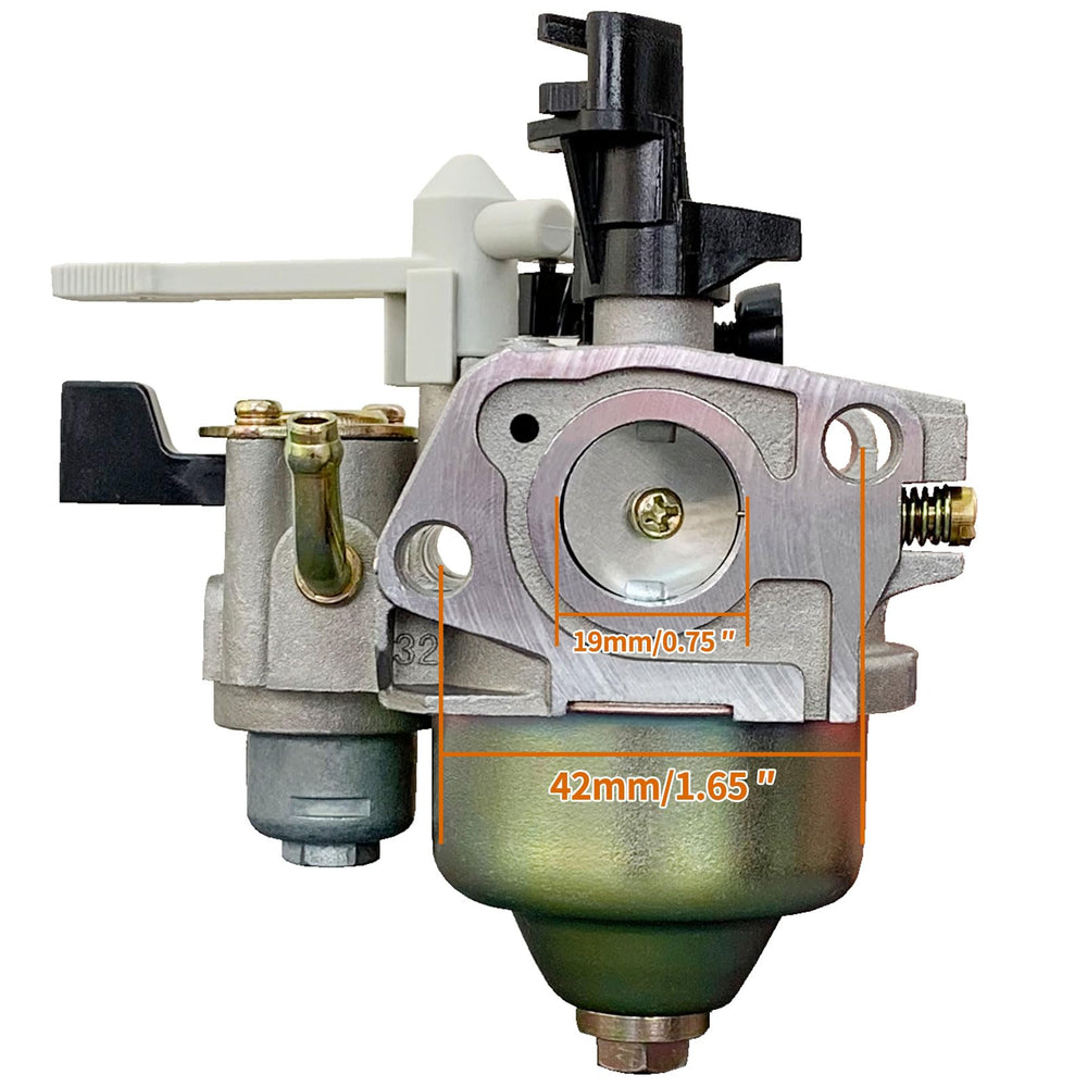 ALFUL Ruixing carburetor package includes essential components for replacement.