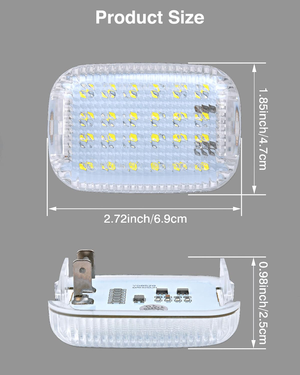 Algrix Ford Transit cargo light upgrade enhances rear-area visibility