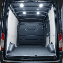 Algrix Transit Connect replacement dome light improves interior brightness