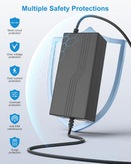 ALITOVE 11.5-foot cord for flexible placement in vehicle interiors