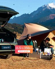 ALITOVE car fridge cord compatible with multiple models.