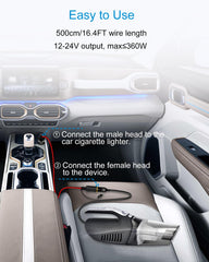 ALITOVE extension supports 12V/24V devices and up to 360W.