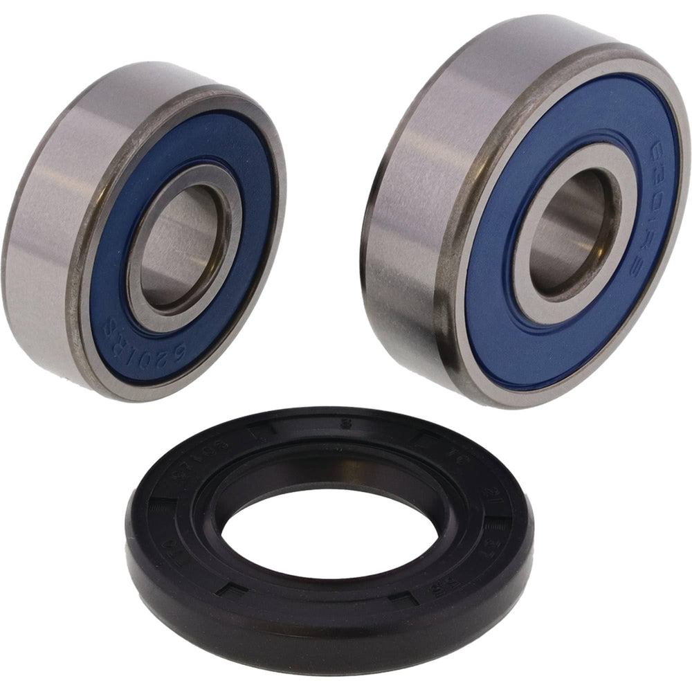 All Balls Racing 25-1191 Honda rear wheel bearing kit contents for replacement