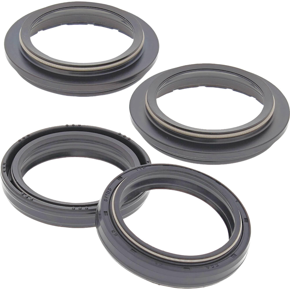 All Balls Racing 56-129 fork seals for Honda, Kawasaki, Suzuki, Yamaha, smooth operation and durability