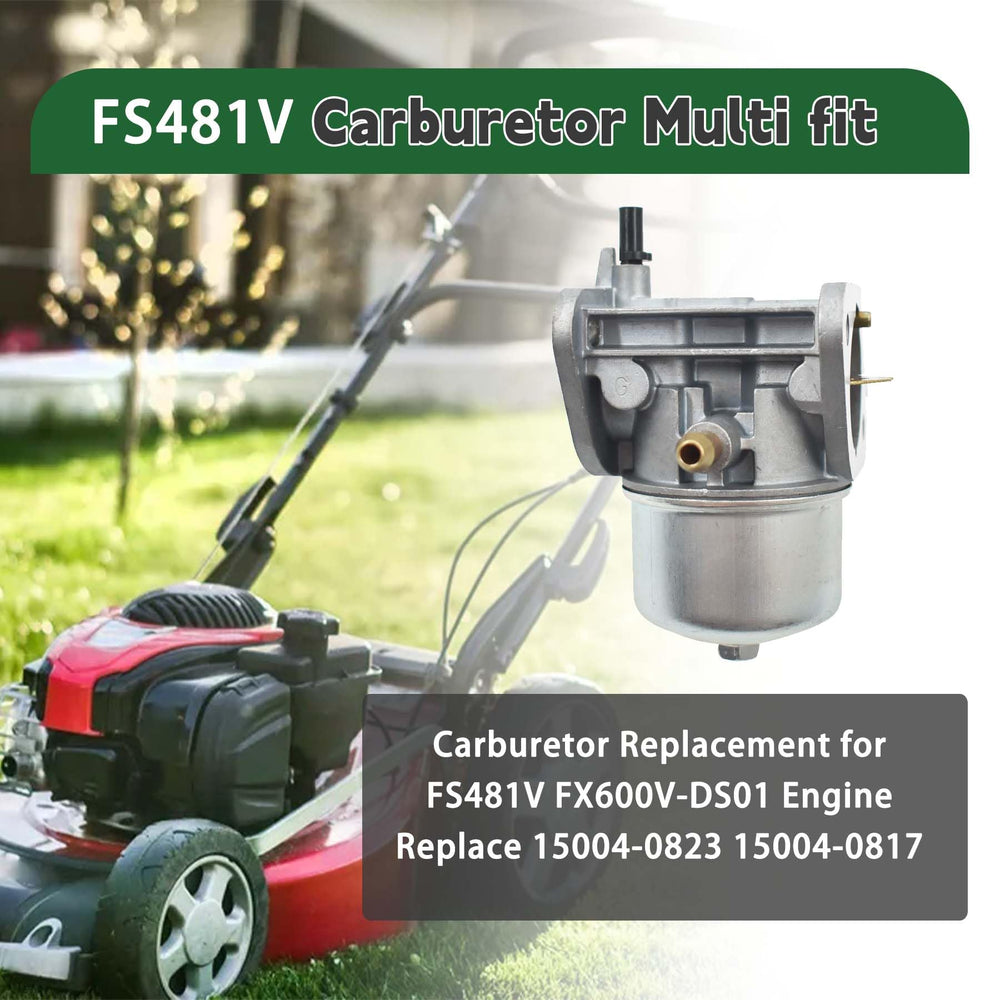 ALL-CARB carburetor for Kawasaki FS481V with fitment guidance aids proper model matching.