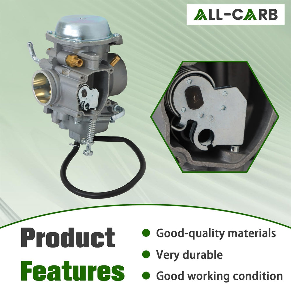 ALL-CARB Polaris Magnum 425 top view carburetor for efficient air flow and lasting service.