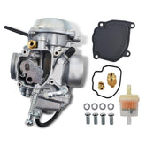 ALL-CARB carburetor for Polaris Sportsman 335 front view shows precise fit for easy replacement.