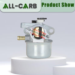 ALL-CARB fuel filter and shut-off valve promote clean fuel flow and safety.