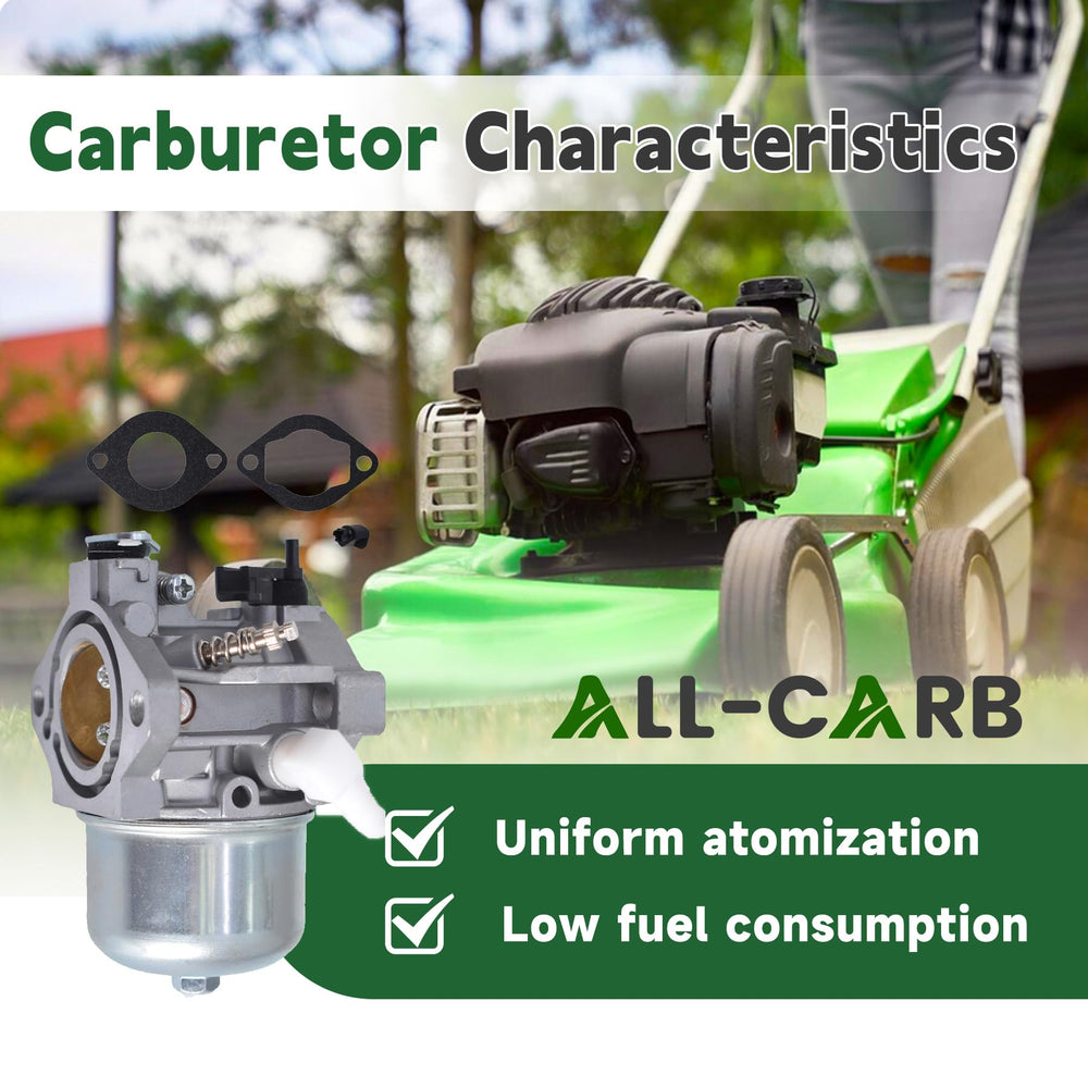 All-CARB package image highlights included gaskets and parts.