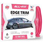 All-Fit Automotive pink car door edge protector guarding edges from scratches