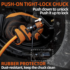 ALL-TOP quick-stop slider for controlled pressure changes.