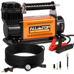 ALL-TOP Air Compressor Kit front view for quick roadside tire inflation.