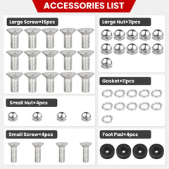 All4DETAIL stand sturdy steel construction promises long-lasting garage use