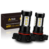 Alla Lighting premium fog light bulbs with 2504-PSX24W focus for better fog visibility