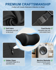 Allaboutsla breathable fabric enhances comfort during long rides or desk work