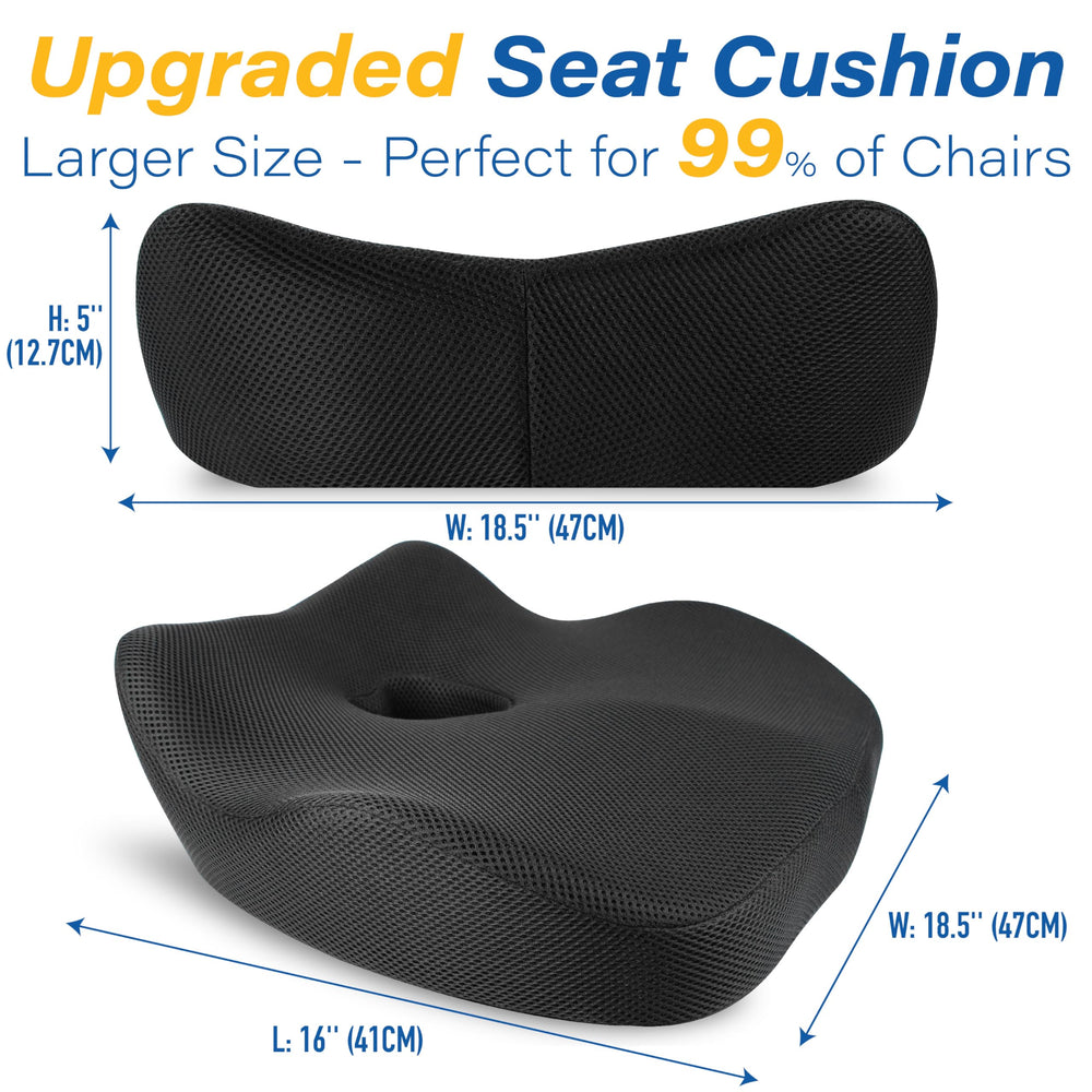 Allaboutsla car seat cushion truck driver comfort for better stability