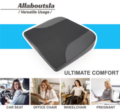 Allaboutsla car seat cushion makes a thoughtful gift for drivers and commuters.