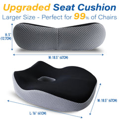 Allaboutsla non-slip bottom keeps the pillow securely in place during drives.