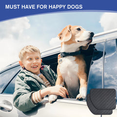 ALLANSING 2-pack pairs with dog seat covers for full interior protection