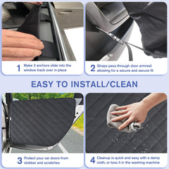 ALLANSING universal fit 29L x 22H covers most cars and SUVs