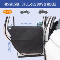 ALLANSING window-protector with tint-safe velvet surface protects tint during drives