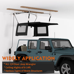 ALLCOS lift includes complete hardware for quick installation.