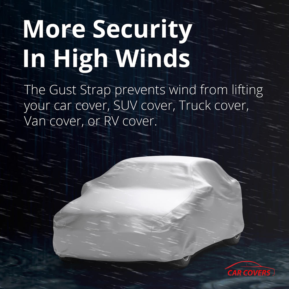 AllGuard Gust Strap Bungee cords providing a snug fit to prevent lifting