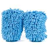 AllGuard microfiber car wash mitt double-sided for efficient exterior cleaning