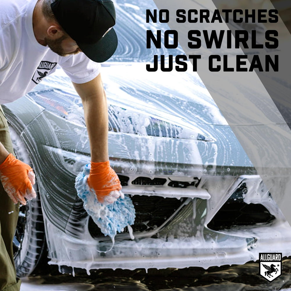AllGuard mitt designed for interior and exterior cleaning versatility
