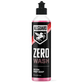 AllGuard ZERO Wash bottle pour removes surface contaminants for better coating adhesion.