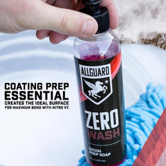 AllGuard ZERO Wash removes old coatings for a fresh prep.