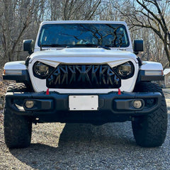 Allinoneparts ABS construction front grille offers rugged durability for daily driving.