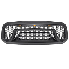 Allinoneparts front grille with amber LEDs for Ram 1500 Classic in action