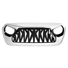 Allinoneparts front shark grille on Jeep Wrangler JL/JLU delivers rugged appeal with a direct-fit design.