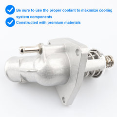 Allmotorparts thermostat housing radiator-side—seamless integration with GM vehicles.