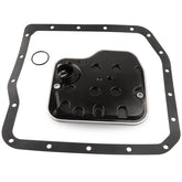 Allmotorparts transmission filter kit 58010 package protects transmission fluid from contaminants for cleaner operation.
