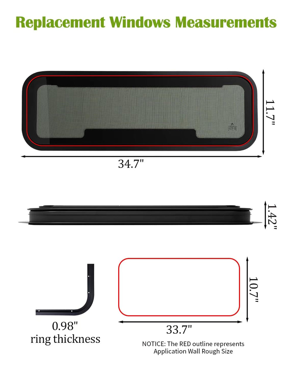 AlloTemlass removable mesh screen enables airflow