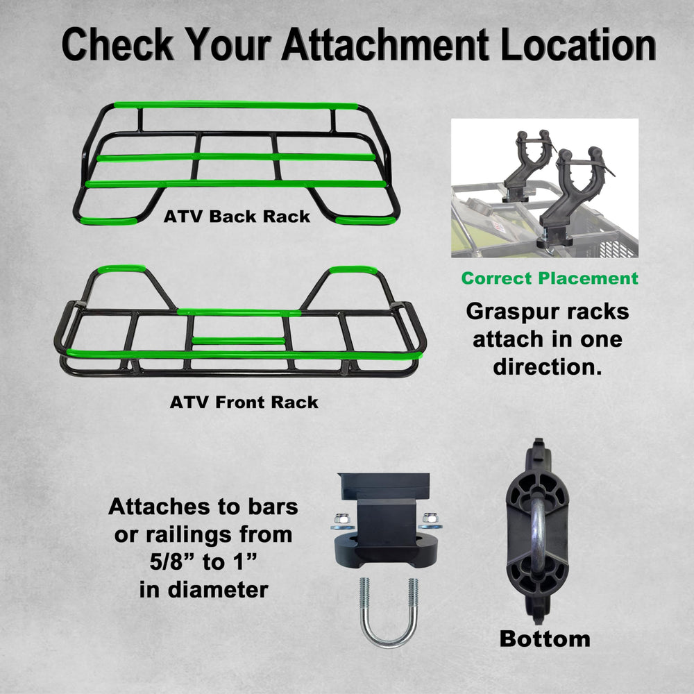 All Rite Graspur ATV1 rubber spurs cushion and grip