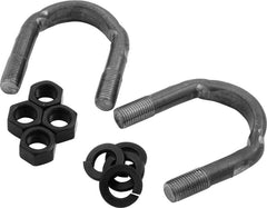 Allstar Performance universal joint U-bolt kit for 1350 series yoke, durable steel hardware for reliable suspensions.