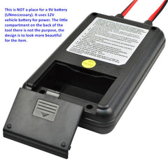 Allsun EM276SET powered by 12V battery delivers effective injector testing