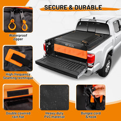AlltoAuto heavy-duty straps keep cargo stable at highway speeds