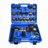 Alltooetools 28PC Radiator Test Kit front view aids quick leak checks.
