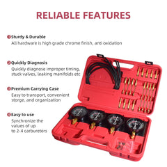 Alltooetools carburetor adapters and connectors kit for quick connections