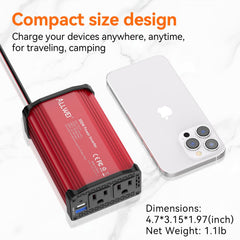 ALLWEI 300W inverter cooling fan reducing heat during use