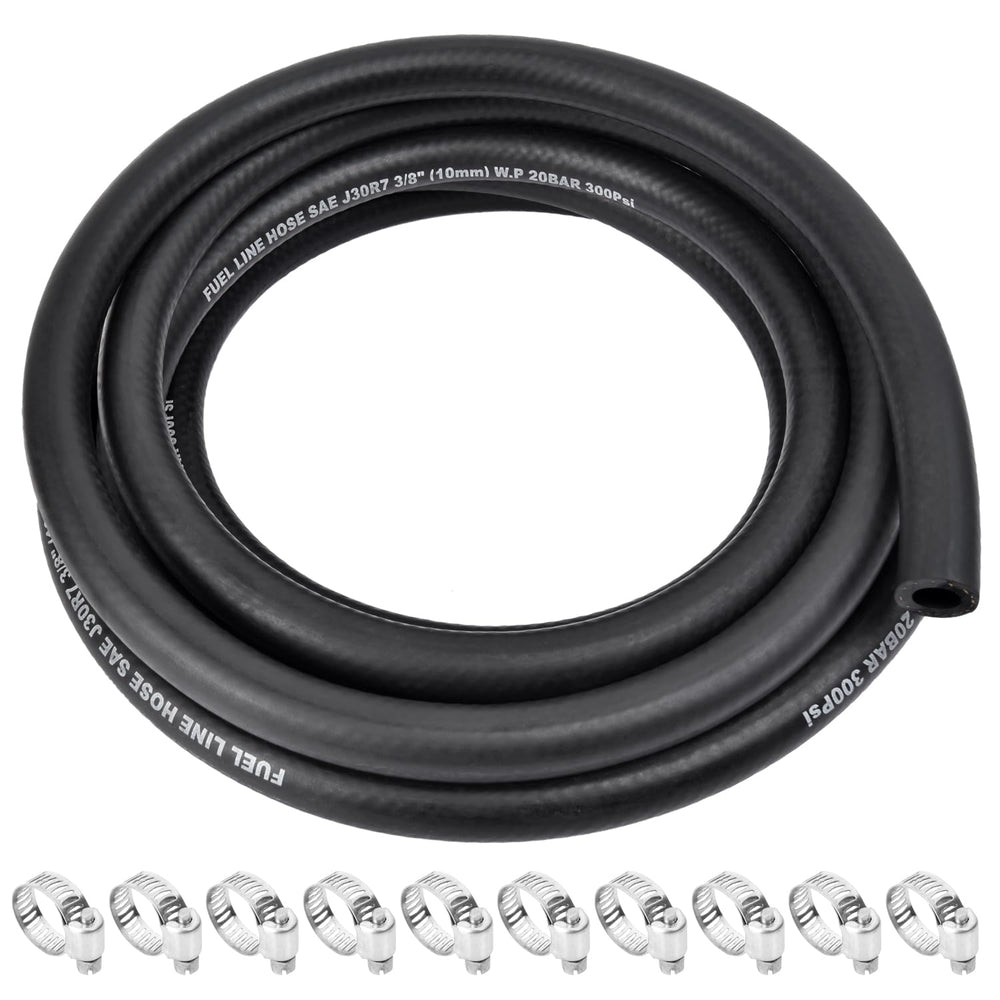 ALLWIN 5/8 in ID fuel line 10ft, flexible marine hose for engine connections.