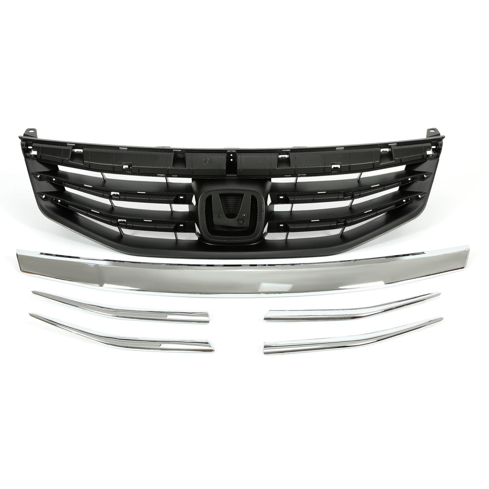 ALMULOO black chrome finish detail complements Honda Accord styling.