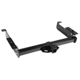 ALMULOO Class 3 trailer hitch receiver 2-inch for Chevy Express and GMC Savana, ready for accessories.
