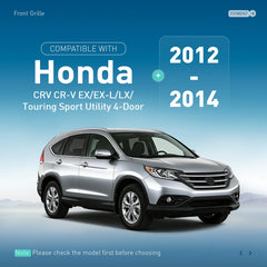 ALMULOO chrome-trim front grille detail upgrades the vehicle's front-end appearance.